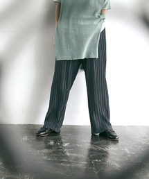 EMMA CLOTHES | プリーツワイドテーパードリラックスイージーパンツ/ワイドパンツ ワンマイルウェア EMMA CLOTHES 2021SS(その他パンツ)