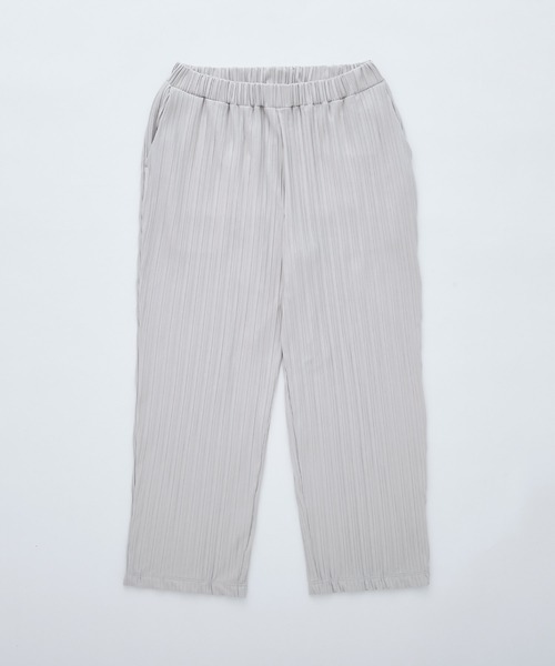 EMMA CLOTHES(エマクローズ)の「プリーツワイドテーパードリラックスイージーパンツ/ワイドパンツ ワンマイルウェア EMMA CLOTHES(その他パンツ・メンズ・ブラック/ダークブルー/ブラック系その他/グレー系その他/ネイビー/オレンジ/ライトグレー・L/M)」の9枚目の写真