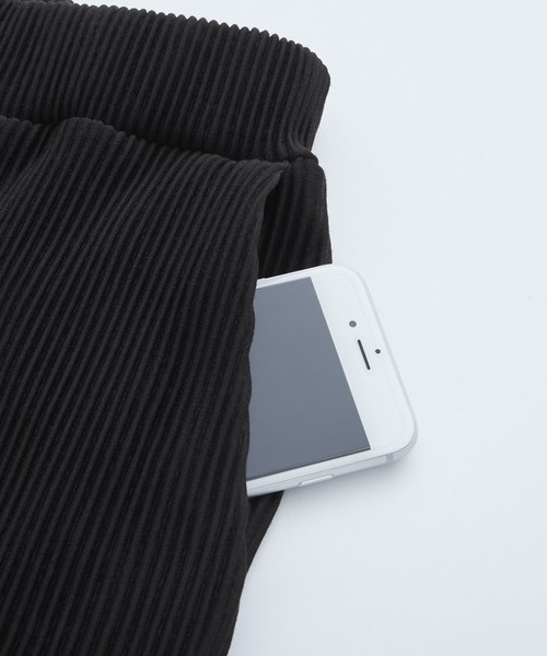 EMMA CLOTHES(エマクローズ)の「プリーツワイドテーパードリラックスイージーパンツ/ワイドパンツ ワンマイルウェア EMMA CLOTHES(その他パンツ・メンズ・ブラック/ダークブルー/ブラック系その他/グレー系その他/ネイビー/オレンジ/ライトグレー・L/M)」の12枚目の写真