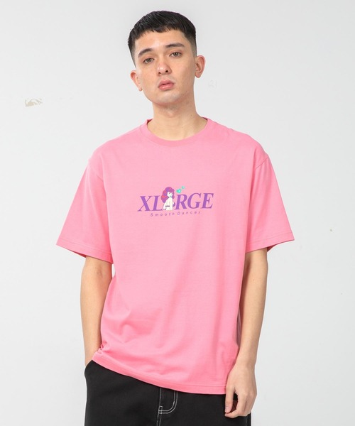XLARGE(エクストララージ)の「S/S TEE SMOOTH DANCER(Tシャツ/カットソー・メンズ・ホワイト/ピンク/ブラック・M/S/L/XL)」の3枚目の写真
