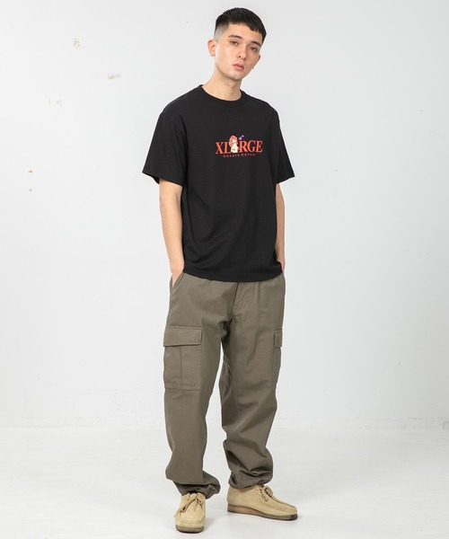 XLARGE(エクストララージ)の「S/S TEE SMOOTH DANCER(Tシャツ/カットソー・メンズ・ホワイト/ピンク/ブラック・M/S/L/XL)」の9枚目の写真