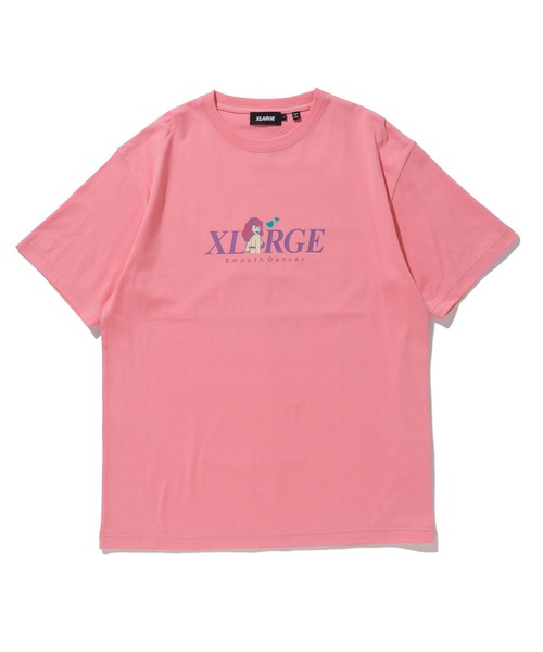 XLARGE(エクストララージ)の「S/S TEE SMOOTH DANCER(Tシャツ/カットソー・メンズ・ホワイト/ピンク/ブラック・M/S/L/XL)」の11枚目の写真