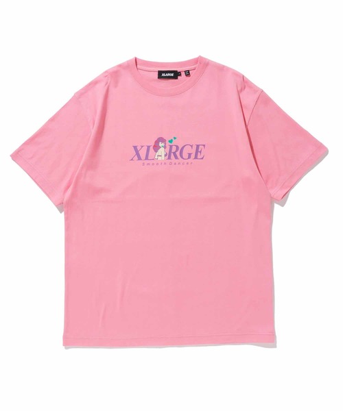 XLARGE(エクストララージ)の「S/S TEE SMOOTH DANCER(Tシャツ/カットソー・メンズ・ホワイト/ピンク/ブラック・M/S/L/XL)」の16枚目の写真