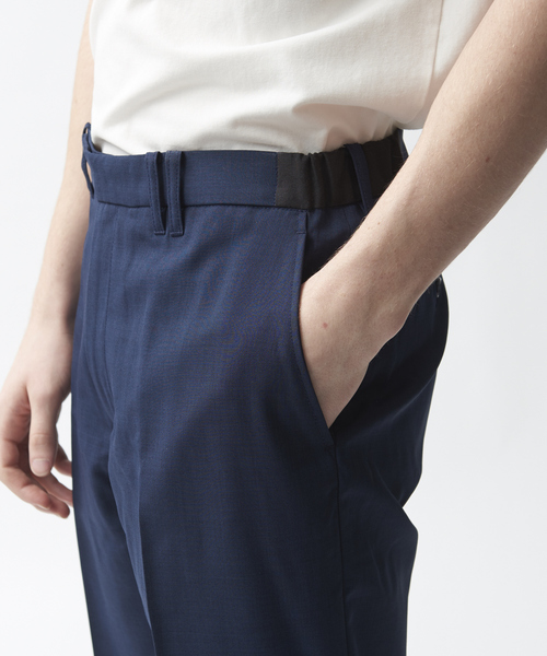 ABAHOUSE（アバハウス）の「【セットアップ対応】 PEツイル フルレングス パンツ（その他パンツ・メンズ・ネイビー/ベージュ/サックスブルー・44/48/46）」の14枚目の写真