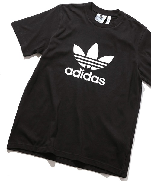 セール Adidas アディダス トレフォイルロゴプリントtシャツ Tシャツ カットソー Adidas アディダス のファッション通販 Zozotown