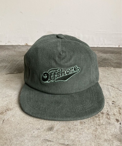 COMMON WARE（コモンウェアー）の「RE:OFF SHORE CORDUROY CAP（キャップ・メンズ・ベージュ/グリーン/ブラック・FREE）」の3枚目の写真