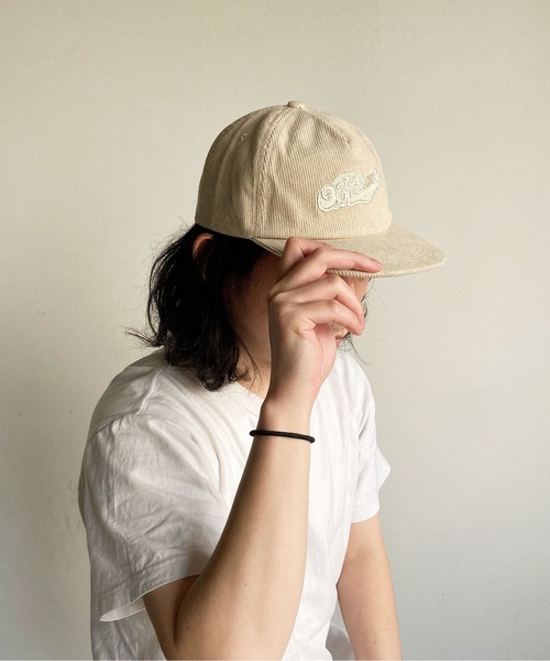 COMMON WARE（コモンウェアー）の「RE:OFF SHORE CORDUROY CAP（キャップ・メンズ・ベージュ/グリーン/ブラック・FREE）」の7枚目の写真