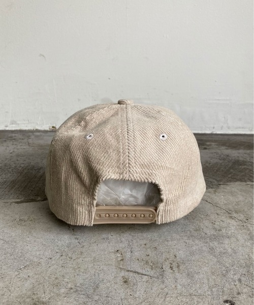 COMMON WARE（コモンウェアー）の「RE:OFF SHORE CORDUROY CAP（キャップ・メンズ・ベージュ/グリーン/ブラック・FREE）」の4枚目の写真