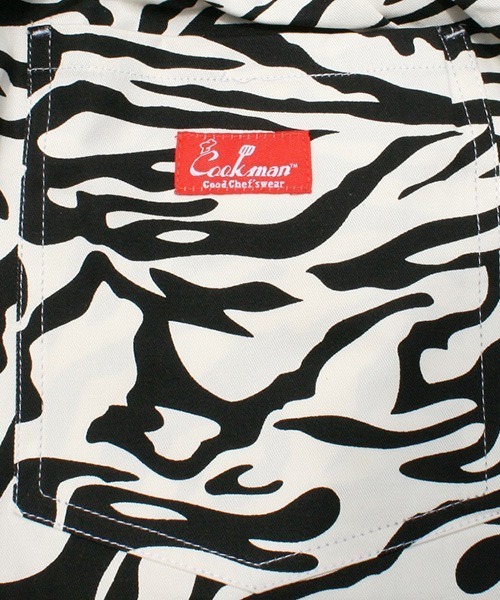 COOKMAN（クックマン）の「Cookman クックマン シェフショートパンツ ハーフパンツ イージーパンツ ゼブラ（その他パンツ・メンズ・ホワイト・SMALL/MEDIUM/LARGE/X-LARGE）」の7枚目の写真