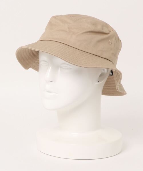 FRUIT OF THE LOOM（フルーツオブザルーム）の「【FRUIT OF THE LOOM】Bucket Hat Twill/バケットハット（ハット・レディース・ホワイト/ブラック/ベージュ/パープル/レッド/カーキ・FREE）」の3枚目の写真