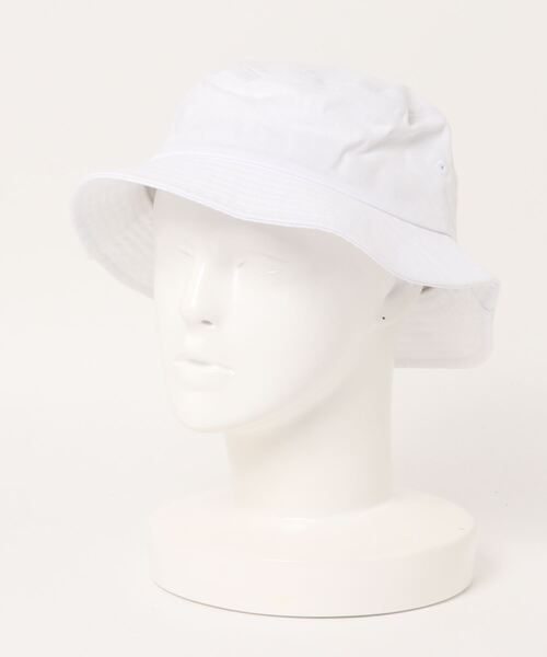 FRUIT OF THE LOOM（フルーツオブザルーム）の「【FRUIT OF THE LOOM】Bucket Hat Twill/バケットハット（ハット・レディース・ホワイト/ブラック/ベージュ/パープル/レッド/カーキ・FREE）」の2枚目の写真