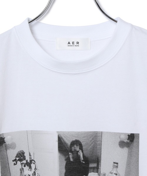 ADAM ET ROPE'（アダムエロペ）の「【アウトレット店舗・WEB限定】ROBERTA BAYLEY フォトTシャツ1（Tシャツ/カットソー・レディース・ホワイト/ホワイト系その他・FREE）」の5枚目の写真
