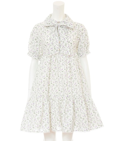 Secret Honey（シークレットハニー）の「花柄ティアードシャツ