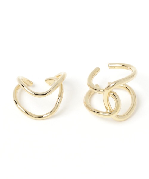 Me%(ミィパーセント)の「☆2点セット☆ヘンケイワイヤーSETリング(リング・レディース・シルバー/ゴールド・FREE)」の8枚目の写真