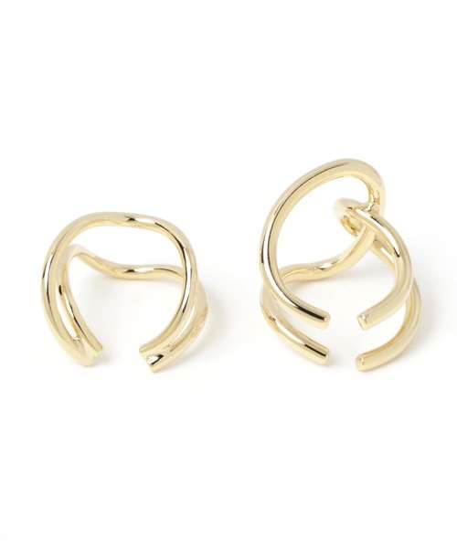 Me%(ミィパーセント)の「☆2点セット☆ヘンケイワイヤーSETリング(リング・レディース・シルバー/ゴールド・FREE)」の7枚目の写真