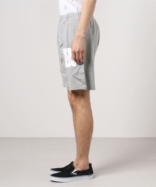Healthknit(ヘルスニット)の「【 Healthknit / ヘルスニット 】マックスウェイト プリントハーフパンツ スウェット ショーツ 7556 SIP(スウェットパンツ・メンズ・ブラック/オフホワイト/グレー/ネイビー・M/L/S)」の5枚目の写真