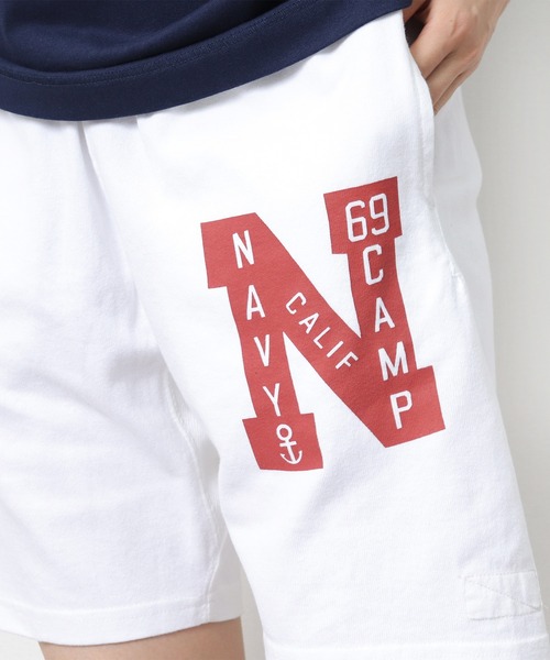 Healthknit(ヘルスニット)の「【 Healthknit / ヘルスニット 】マックスウェイト プリントハーフパンツ スウェット ショーツ 7556 SIP(スウェットパンツ・メンズ・ブラック/オフホワイト/グレー/ネイビー・M/L/S)」の21枚目の写真