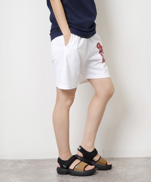 Healthknit(ヘルスニット)の「【 Healthknit / ヘルスニット 】マックスウェイト プリントハーフパンツ スウェット ショーツ 7556 SIP(スウェットパンツ・メンズ・ブラック/オフホワイト/グレー/ネイビー・M/L/S)」の15枚目の写真