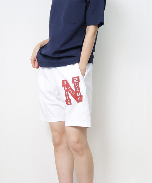 Healthknit(ヘルスニット)の「【 Healthknit / ヘルスニット 】マックスウェイト プリントハーフパンツ スウェット ショーツ 7556 SIP(スウェットパンツ・メンズ・ブラック/オフホワイト/グレー/ネイビー・M/L/S)」の17枚目の写真