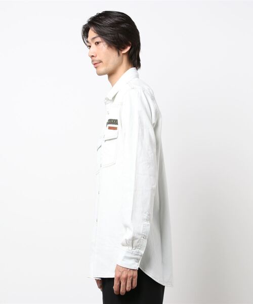 GOLDEN GOOSE（ゴールデングース）の「GOLDEN GOOSE Western shirt with pale denim（シャツ/ブラウス・メンズ・ブルー系その他・MEDIUM）」の5枚目の写真