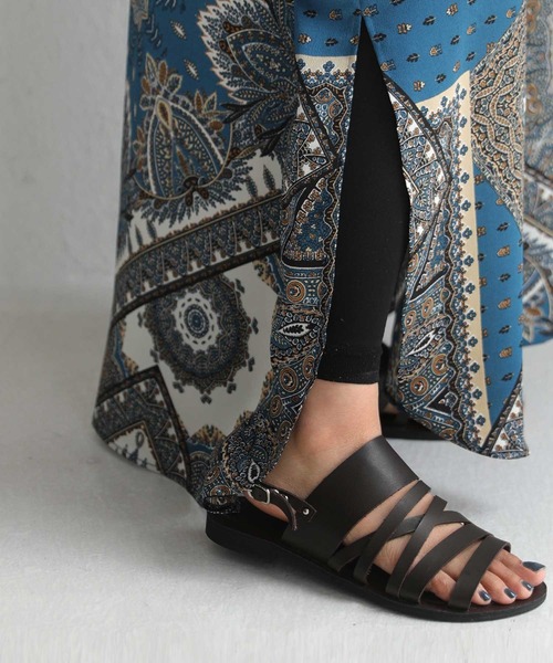 antiqua（アンティカ）の「ペイズリー柄ワンピース（ワンピース・レディース・ブルー系その他/イエロー・FREE）」の13枚目の写真