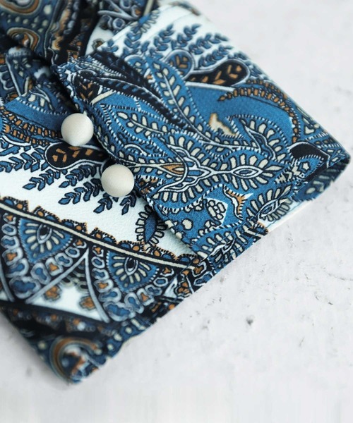 antiqua（アンティカ）の「ペイズリー柄ワンピース（ワンピース・レディース・ブルー系その他/イエロー・FREE）」の12枚目の写真