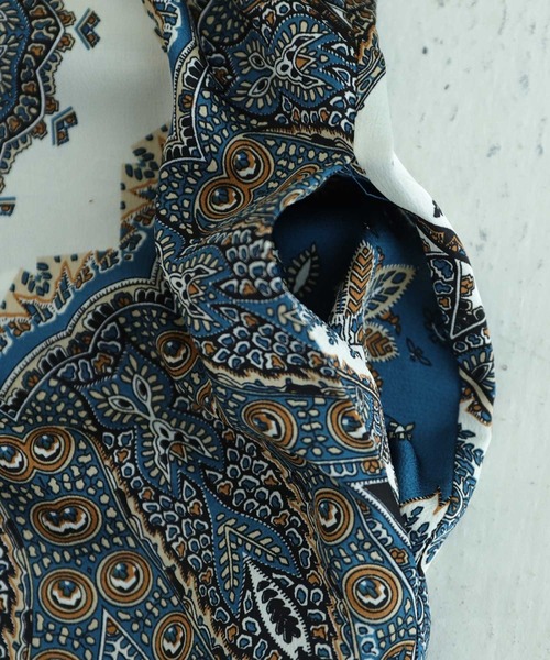 antiqua（アンティカ）の「ペイズリー柄ワンピース（ワンピース・レディース・ブルー系その他/イエロー・FREE）」の17枚目の写真