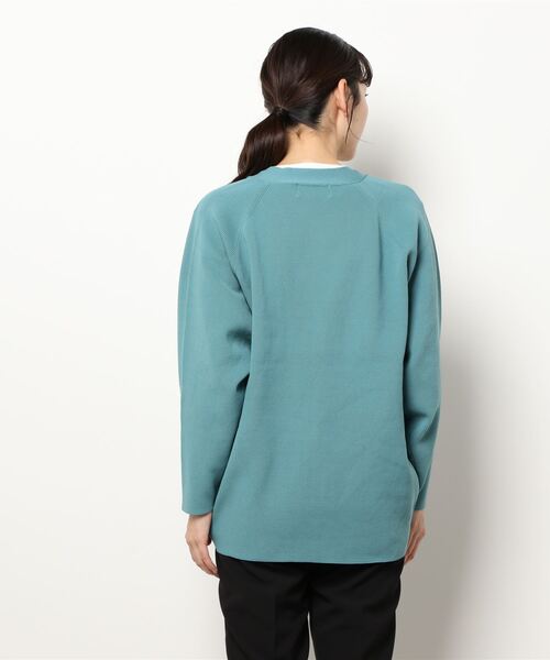 DONOBAN（ドノバン）の「コクーンアモッサカーディガン（カーディガン/ボレロ・レディース・ブルー系その他/ピンク系その他/オレンジ系その他/ライトベージュ/チャコール・F）」の18枚目の写真