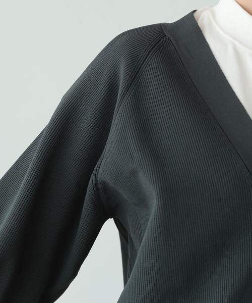 DONOBAN（ドノバン）の「コクーンアモッサカーディガン（カーディガン/ボレロ・レディース・ブルー系その他/ピンク系その他/オレンジ系その他/ライトベージュ/チャコール・F）」の20枚目の写真