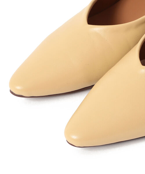 B:MING by BEAMS（ビーミングバイビームス）の「B:MING by BEAMS / ポインテット パンプス 21AW（パンプス・レディース・セージグリーン/モカ/イエロー系・23/24/22.5/24.5/23.5）」の4枚目の写真
