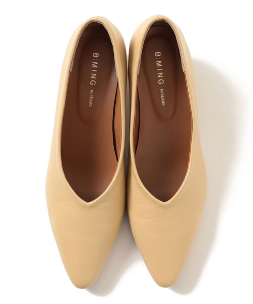 B:MING by BEAMS（ビーミングバイビームス）の「B:MING by BEAMS / ポインテット パンプス 21AW（パンプス・レディース・セージグリーン/モカ/イエロー系・23/24/22.5/24.5/23.5）」の8枚目の写真