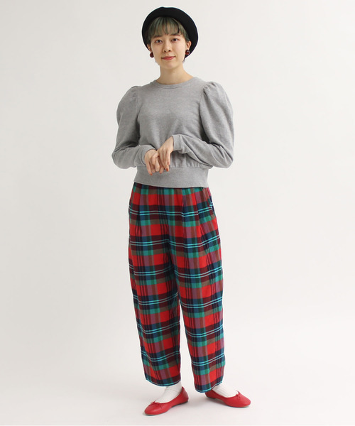 dot and stripes CHILD WOMAN 赤ギンガムチェックパンツ dot and stripes CHILD WOMAN 赤ギンガムチェックパンツ dot and