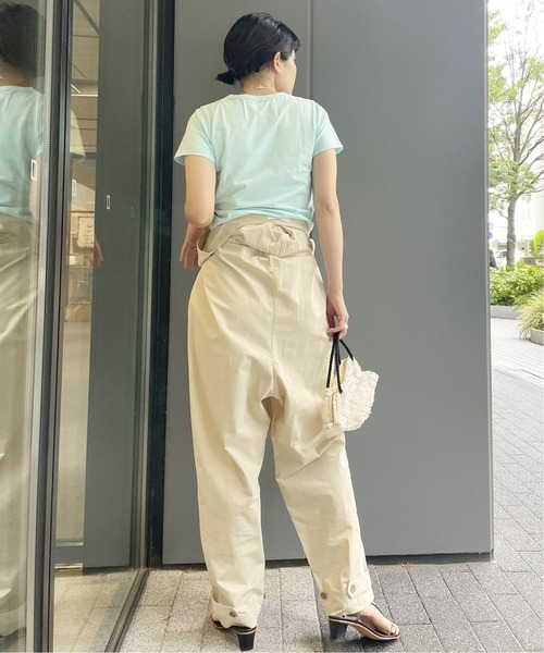 EDIT. FOR LULU（エディットフォールル）の「《別注》LOGAN×LULU チビTシャツ（Tシャツ/カットソー・レディース・ベージュ/サックスブルー/ラベンダー・FREE）」の7枚目の写真