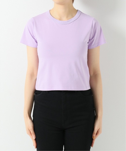 EDIT. FOR LULU（エディットフォールル）の「《別注》LOGAN×LULU チビTシャツ（Tシャツ/カットソー・レディース・ベージュ/サックスブルー/ラベンダー・FREE）」の11枚目の写真