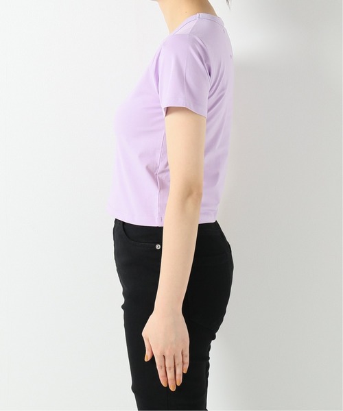 EDIT. FOR LULU（エディットフォールル）の「《別注》LOGAN×LULU チビTシャツ（Tシャツ/カットソー・レディース・ベージュ/サックスブルー/ラベンダー・FREE）」の12枚目の写真