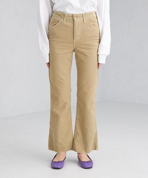 Wrangler（ラングラー）の「【別注】＜Wrangler(ラングラー)＞ コーデュロイ フレア パンツ（その他パンツ・レディース・ベージュ/ブラウン・S/M）」の3枚目の写真