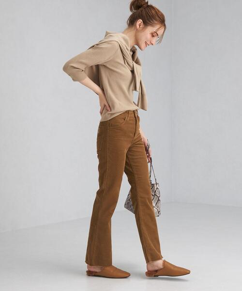 Wrangler（ラングラー）の「【別注】＜Wrangler(ラングラー)＞ コーデュロイ フレア パンツ（その他パンツ・レディース・ベージュ/ブラウン・S/M）」の14枚目の写真