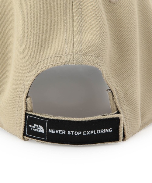 THE NORTH FACE（ザノースフェイス）の「【THE NORTH FACE】ザ ノース フェイス Square Logo Cap（キャップ・レディース・ブラック/ベージュ/イエロー系その他3・FREE）」の7枚目の写真