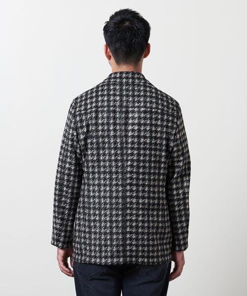 T-JACKET（ティージャケット）の「＜T-JACKET (ティー ジャケット) ＞ ガンクラブ チェック 2ボタン ジャケット（テーラードジャケット・メンズ・グレー・SMALL/MEDIUM/LARGE）」の7枚目の写真