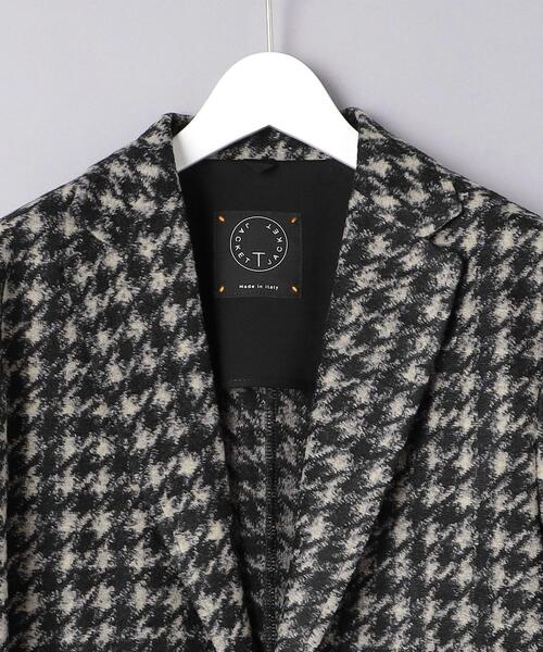 T-JACKET（ティージャケット）の「＜T-JACKET (ティー ジャケット) ＞ ガンクラブ チェック 2ボタン ジャケット（テーラードジャケット・メンズ・グレー・SMALL/MEDIUM/LARGE）」の15枚目の写真