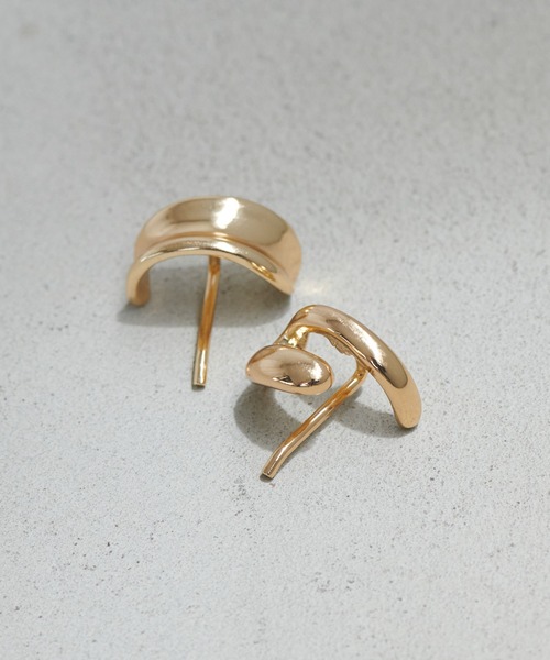 GOLDY（ゴールディ）の「【GOLDY】コノ字×平2SETヘアカフ（バレッタ/ヘアクリップ・レディース・シルバー/ゴールド・FREE）」の3枚目の写真