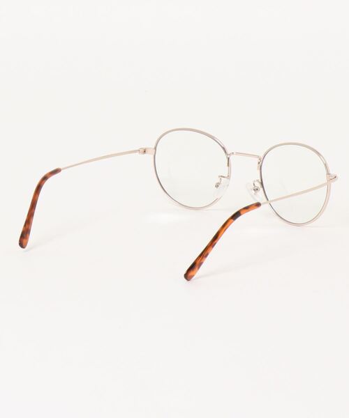 SNIDEL（スナイデル）の「【SNIDEL　EYEWEAR】細メタルフレームPC メガネ（メガネ・レディース・シルバー/ゴールド/ブロンズ・FREE）」の5枚目の写真