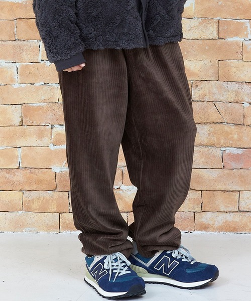 KRIFF MAYER Kid's Collection（クリフメイヤーキッズコレクション）の「カットコーデュロイパンツ（その他パンツ・キッズ・ブルー/レンガ/ダークブラウン/キャメル・170/140/150/120/160/130）」の2枚目の写真
