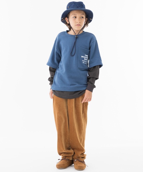KRIFF MAYER Kid's Collection（クリフメイヤーキッズコレクション）の「カットコーデュロイパンツ（その他パンツ・キッズ・ブルー/レンガ/ダークブラウン/キャメル・170/140/150/120/160/130）」の11枚目の写真