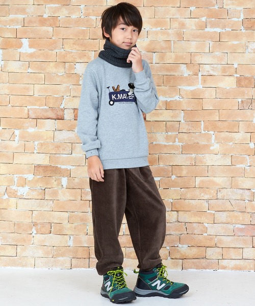 KRIFF MAYER Kid's Collection（クリフメイヤーキッズコレクション）の「カットコーデュロイパンツ（その他パンツ・キッズ・ブルー/レンガ/ダークブラウン/キャメル・170/140/150/120/160/130）」の18枚目の写真