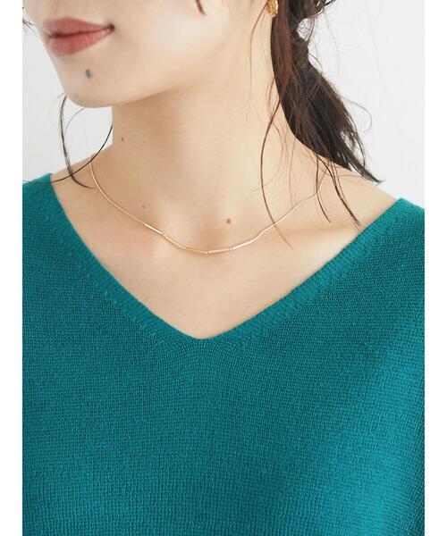 Green　Parks（グリーンパークス）の「ミラノリブニットプルオーバー＊（ニット/セーター・レディース・ブラック/パープル/ピンク/グリーン/モカ/ライトベージュ・FREE）」の18枚目の写真