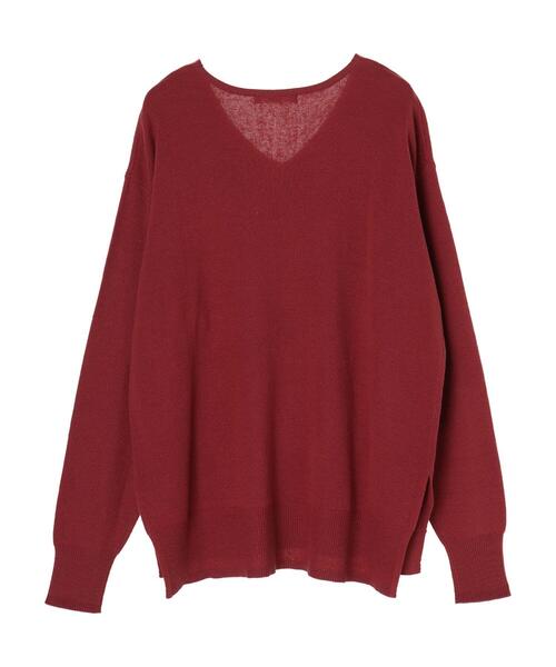 Green　Parks（グリーンパークス）の「ミラノリブニットプルオーバー＊（ニット/セーター・レディース・ブラック/パープル/ピンク/グリーン/モカ/ライトベージュ・FREE）」の21枚目の写真