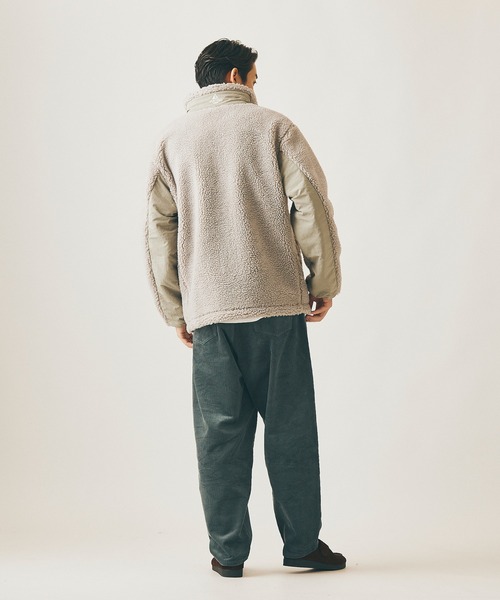 ◆【VERTIGO DESIGNS×JS/ バーティゴデザイン】別注 ボアフリースブルゾン [ユニセックス対応]