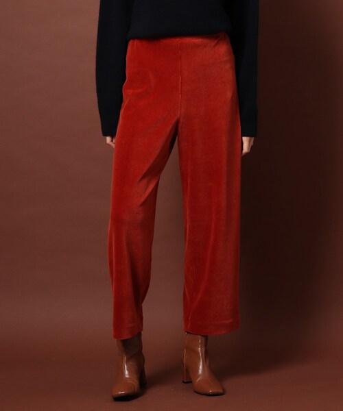 DRESSTERIOR(ドレステリア)の「◆【STORY12月号掲載/otonaMUSE11月号掲載】コーデュロイジャージイージーウエストスパンツ(その他パンツ・レディース・チャコールグレー/レッド系1/アイボリー/ライトブルー・40/38/36/34)」の18枚目の写真