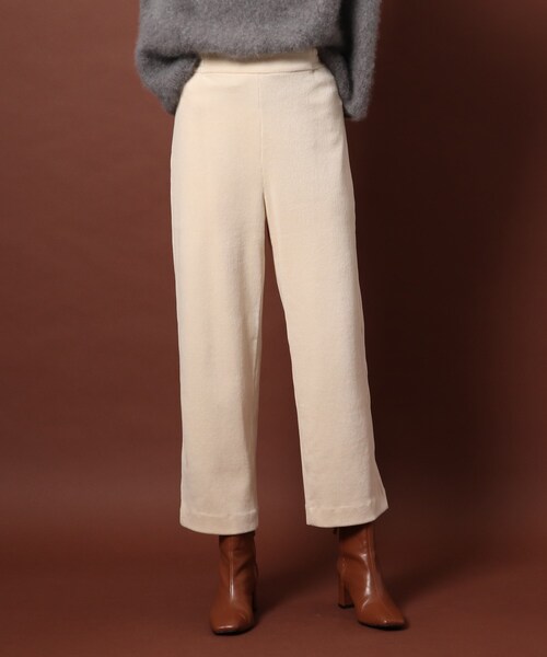 DRESSTERIOR(ドレステリア)の「◆【STORY12月号掲載/otonaMUSE11月号掲載】コーデュロイジャージイージーウエストスパンツ(その他パンツ・レディース・チャコールグレー/レッド系1/アイボリー/ライトブルー・40/38/36/34)」の15枚目の写真